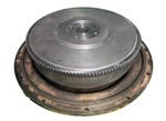Bottom View of: Twin Disc Torque Converter 450 USED BEFORE TRACTOR SN 3039034.